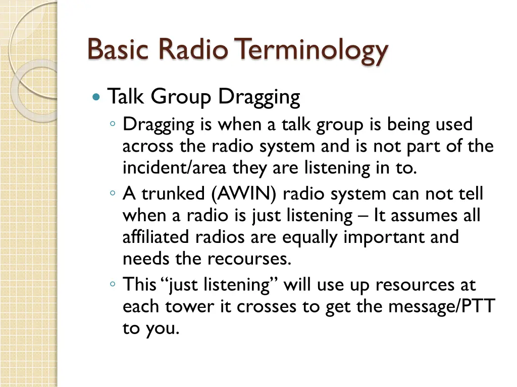 basic radio terminology 8