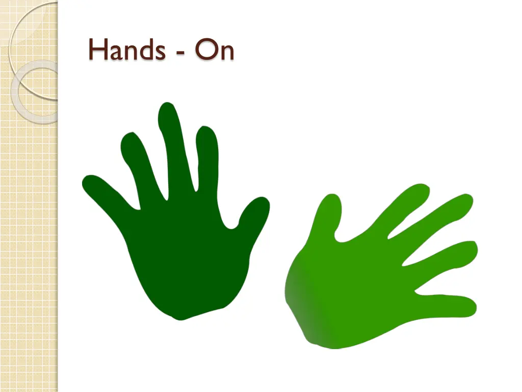 hands on