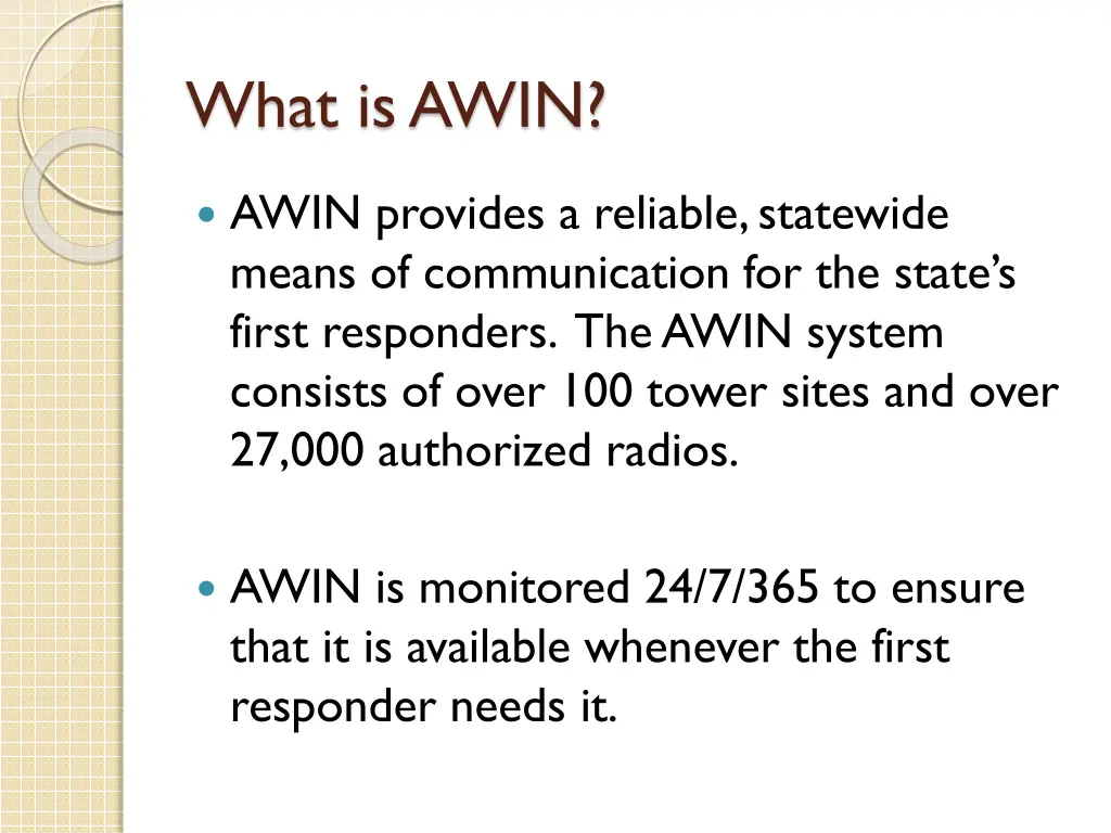 what is awin 2