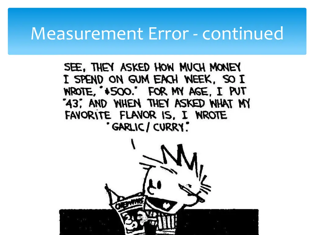 measurement error continued 2