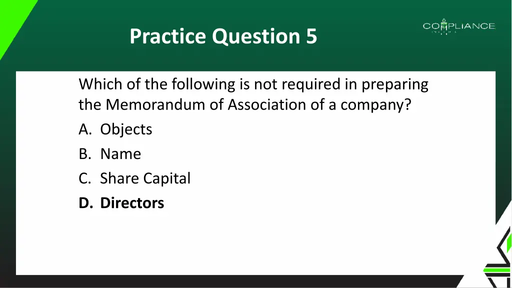 practice question 5