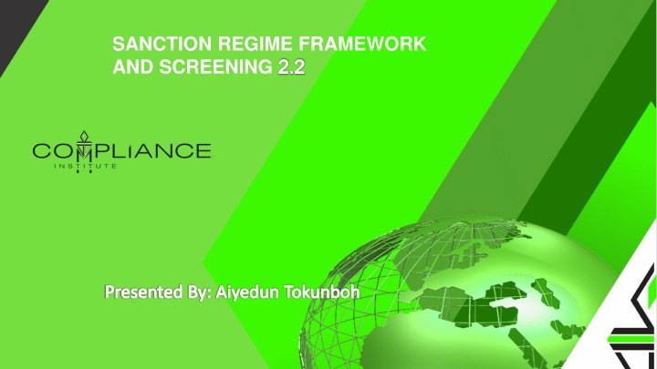 sanction regime framework and screening 2 2