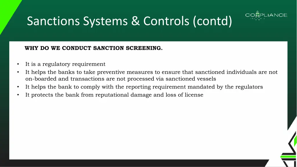 sanctions systems controls contd 3