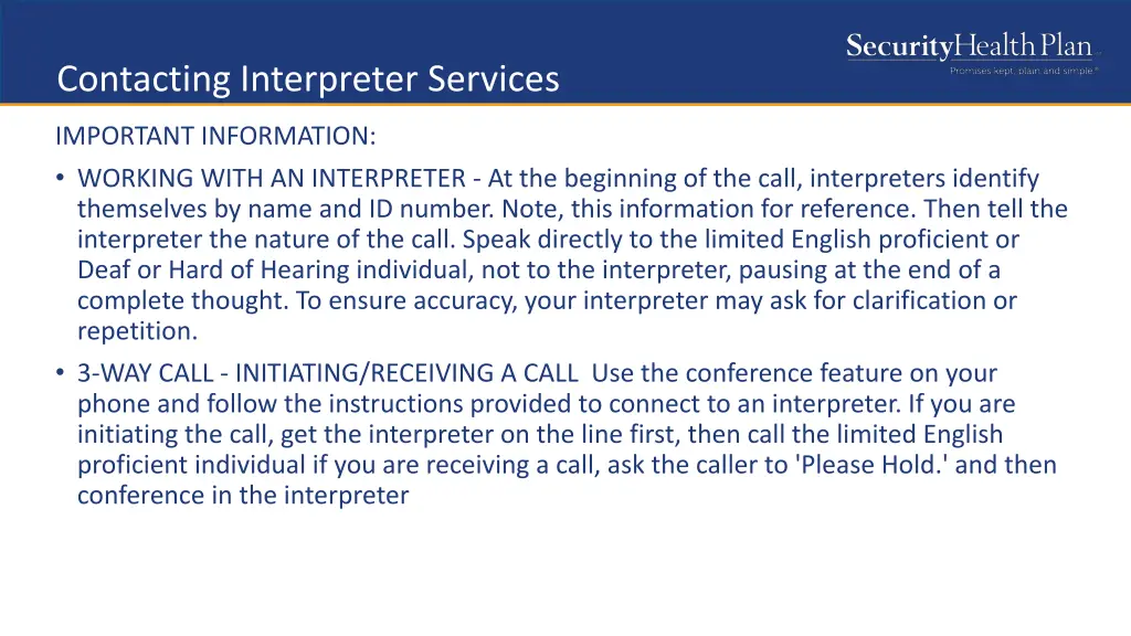 contacting interpreter services 2