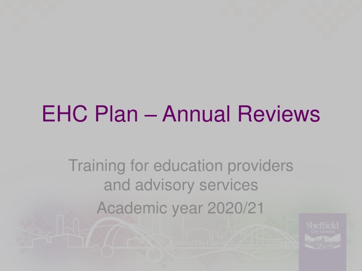 ehc plan annual reviews