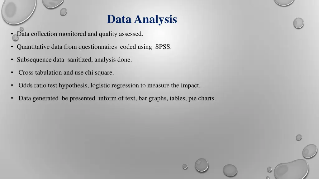 data analysis