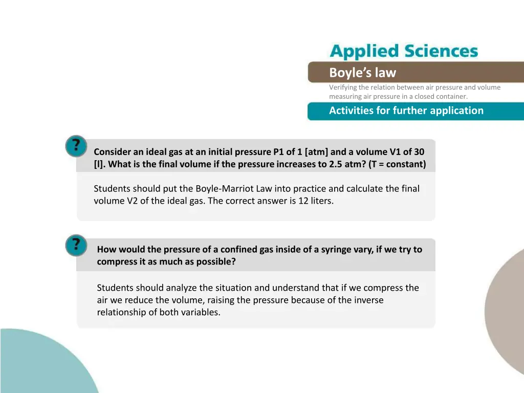 boyle s law verifying the relation between 20