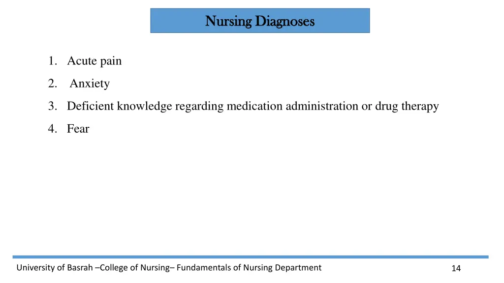 nursing diagnoses nursing diagnoses