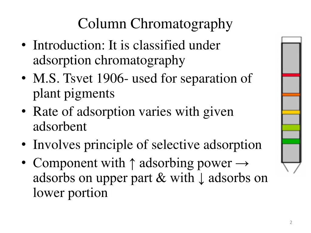 column chromatography introduction