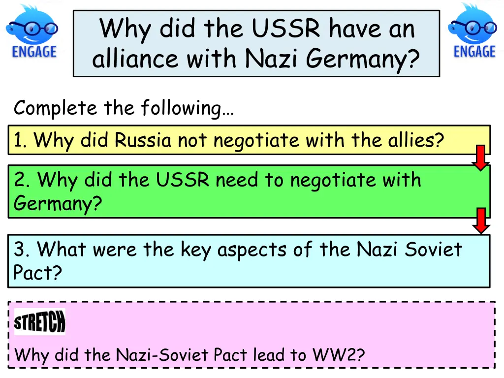 why did the ussr have an alliance with nazi 1