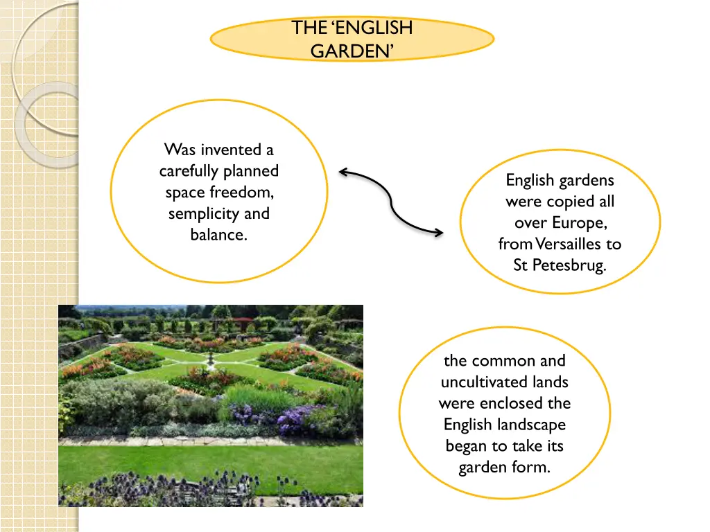 the english garden