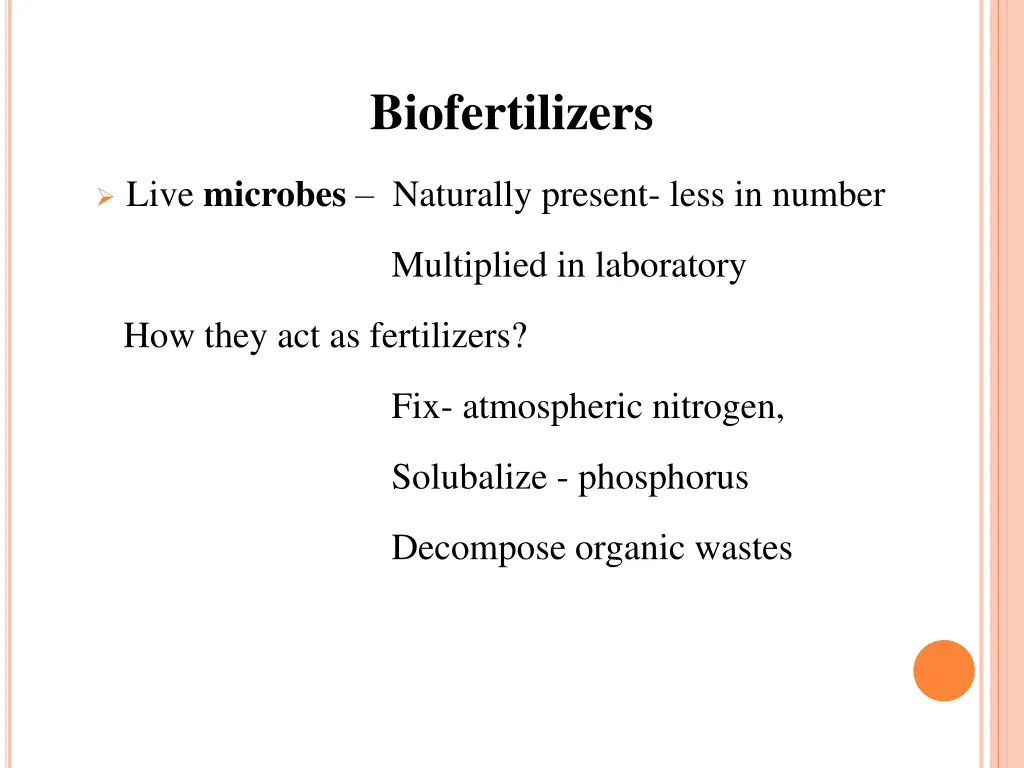 biofertilizers