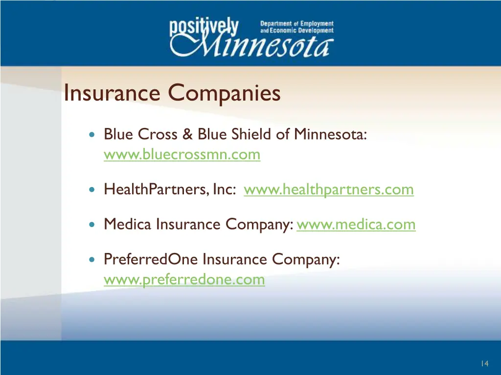 insurance companies