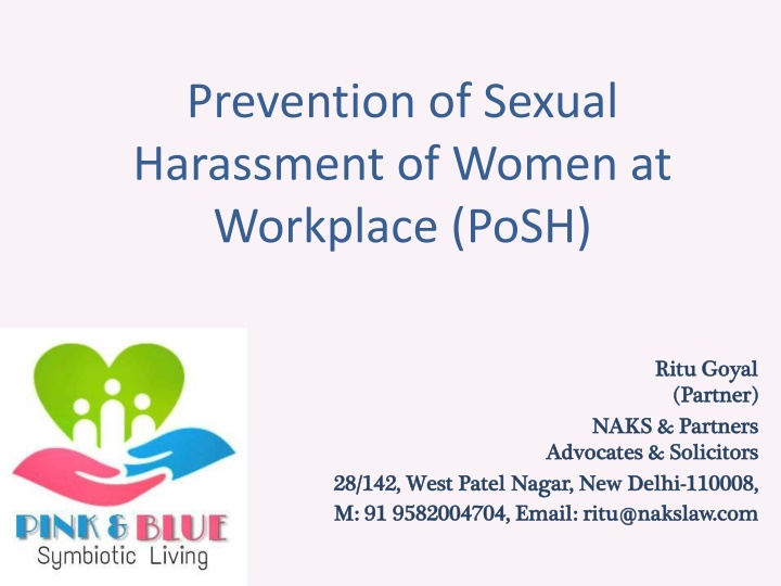 prevention of sexual harassment of women