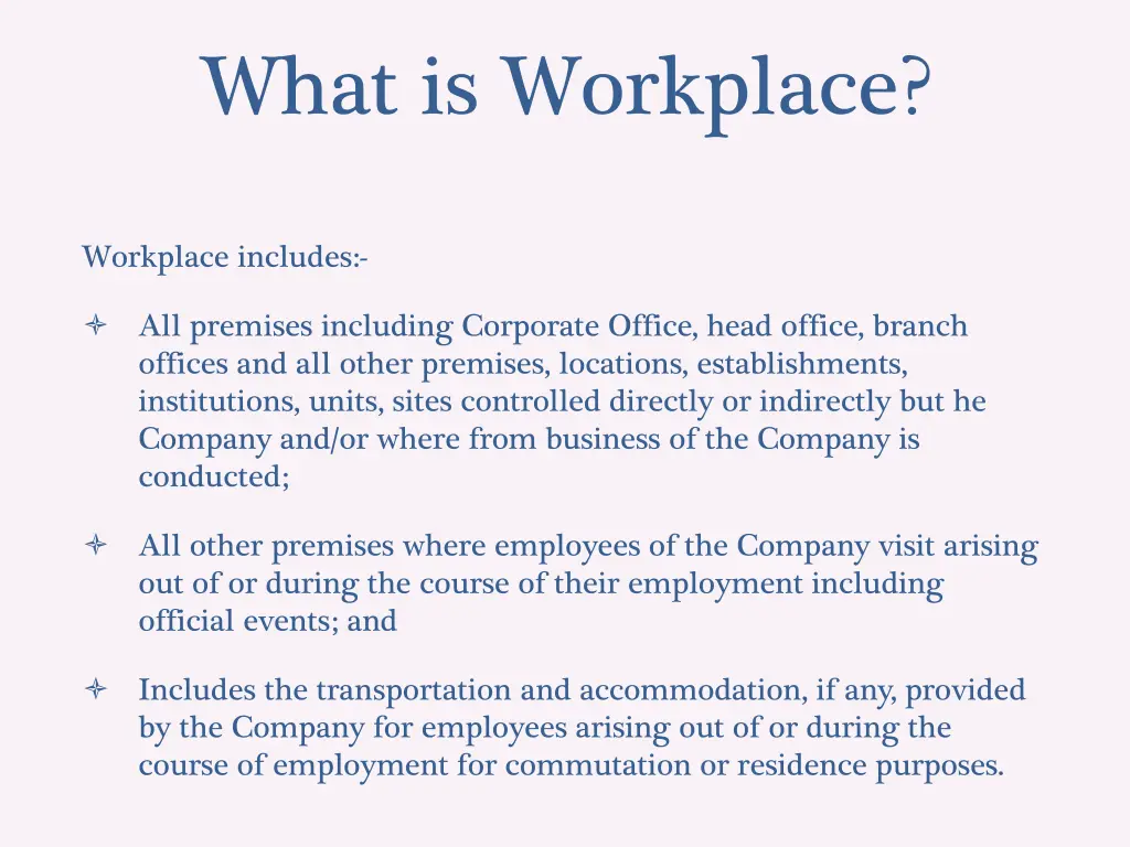 what is workplace