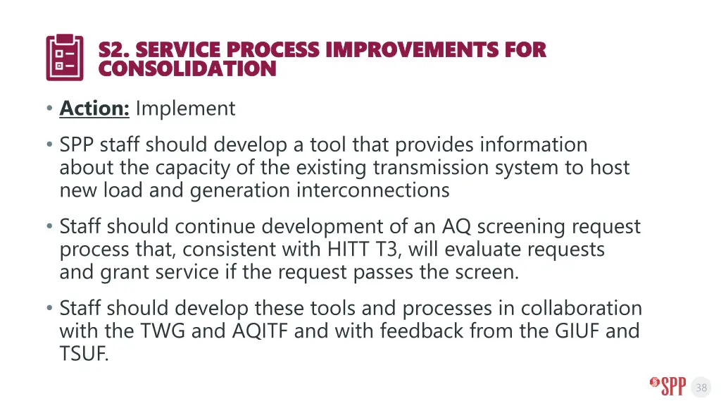 s2 service process improvements for s2 service 2