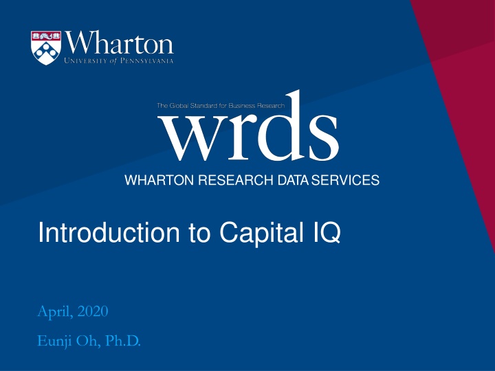 wharton research dataservices