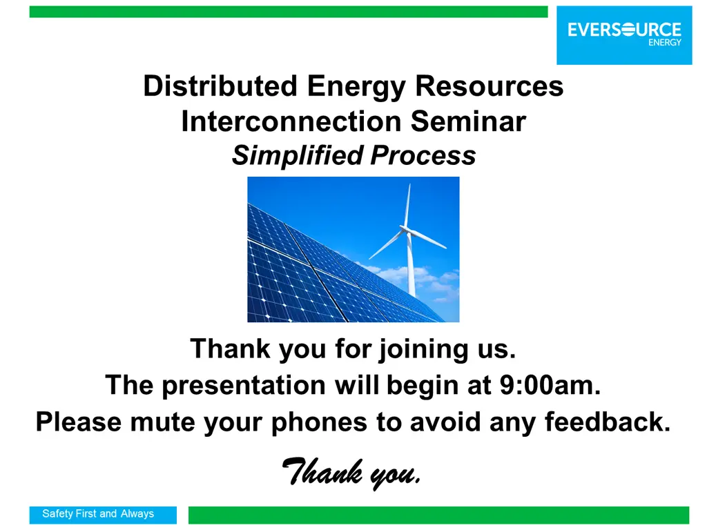 distributed energy resources interconnection