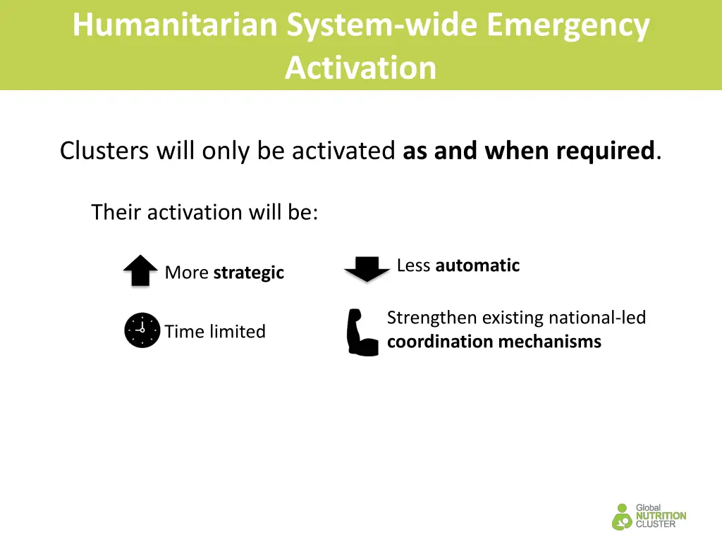 humanitarian system wide emergency activation