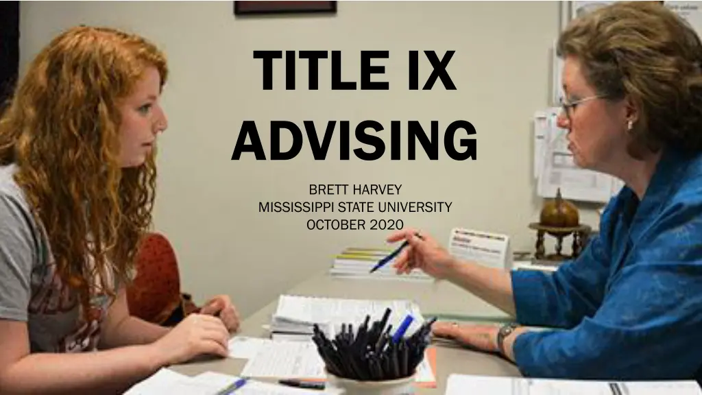 title ix advising