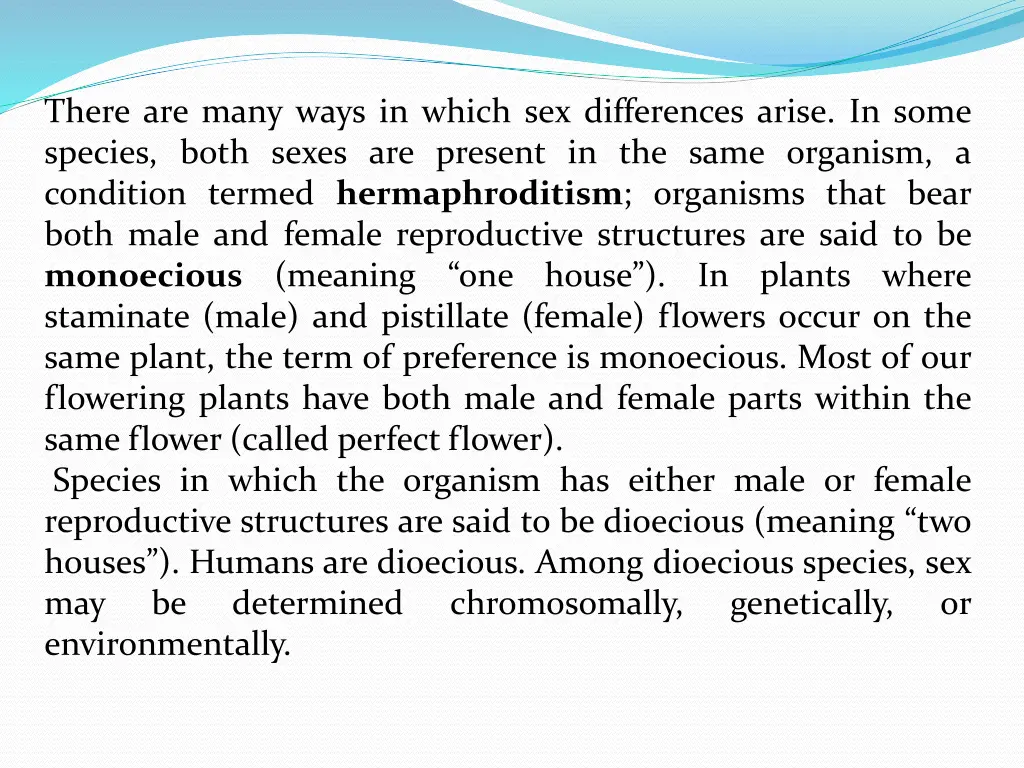 there are many ways in which sex differences