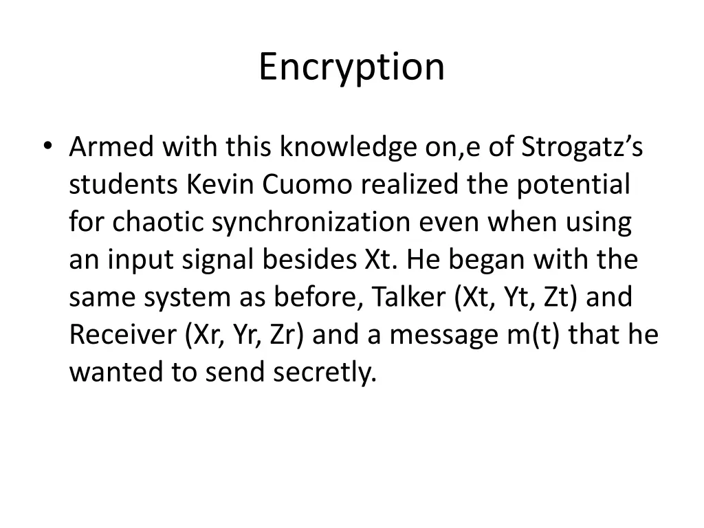 encryption