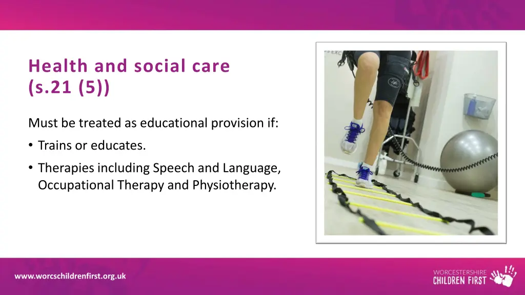 health and social care s 21 5