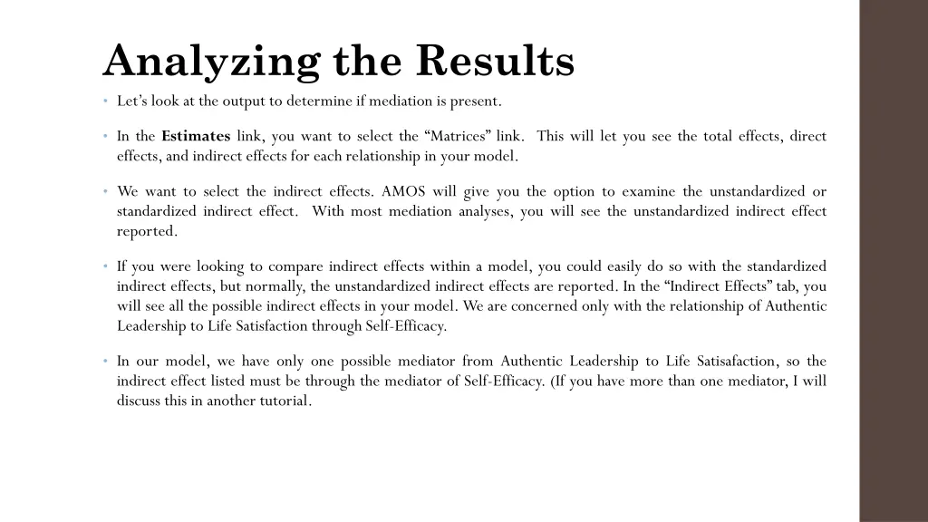 analyzing the results let s look at the output