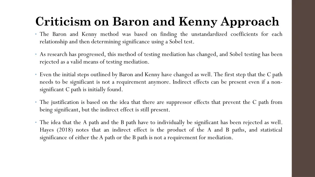 criticism on baron and kenny approach the baron