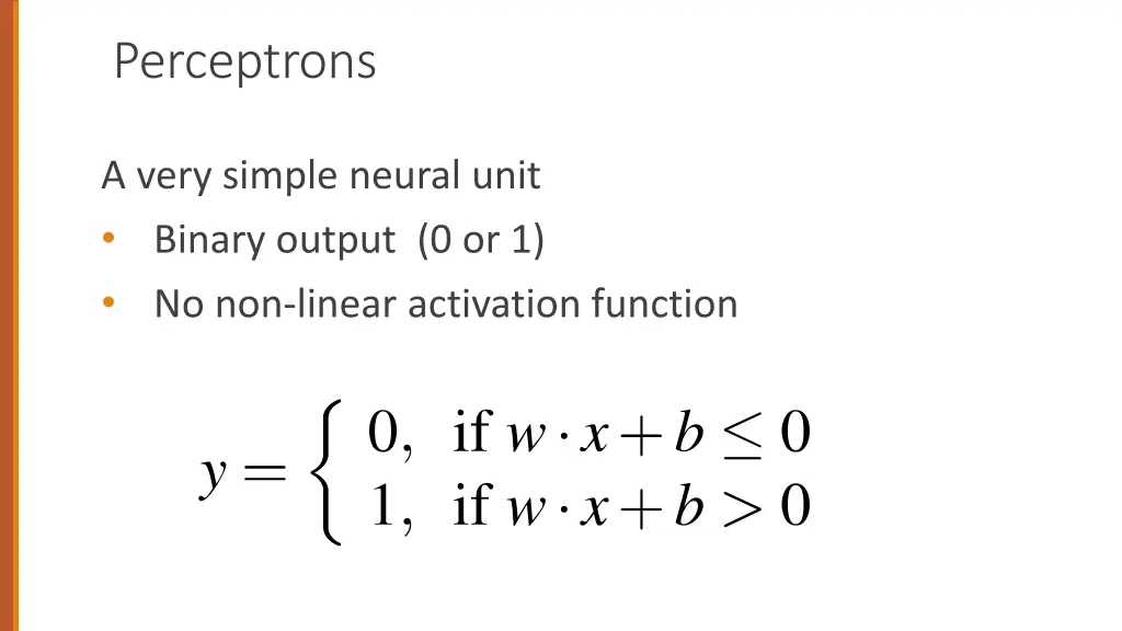 perceptrons