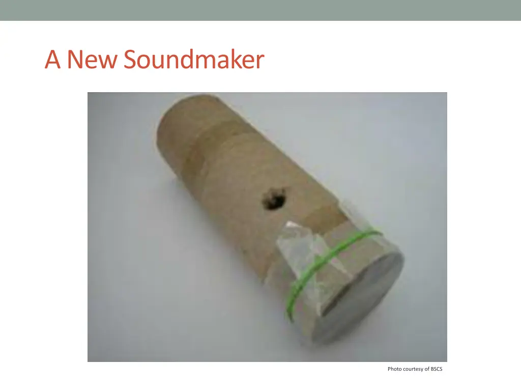 a new soundmaker