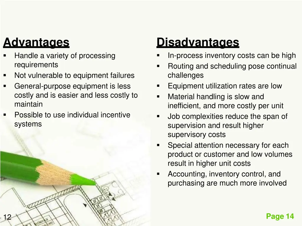 advantages handle a variety of processing