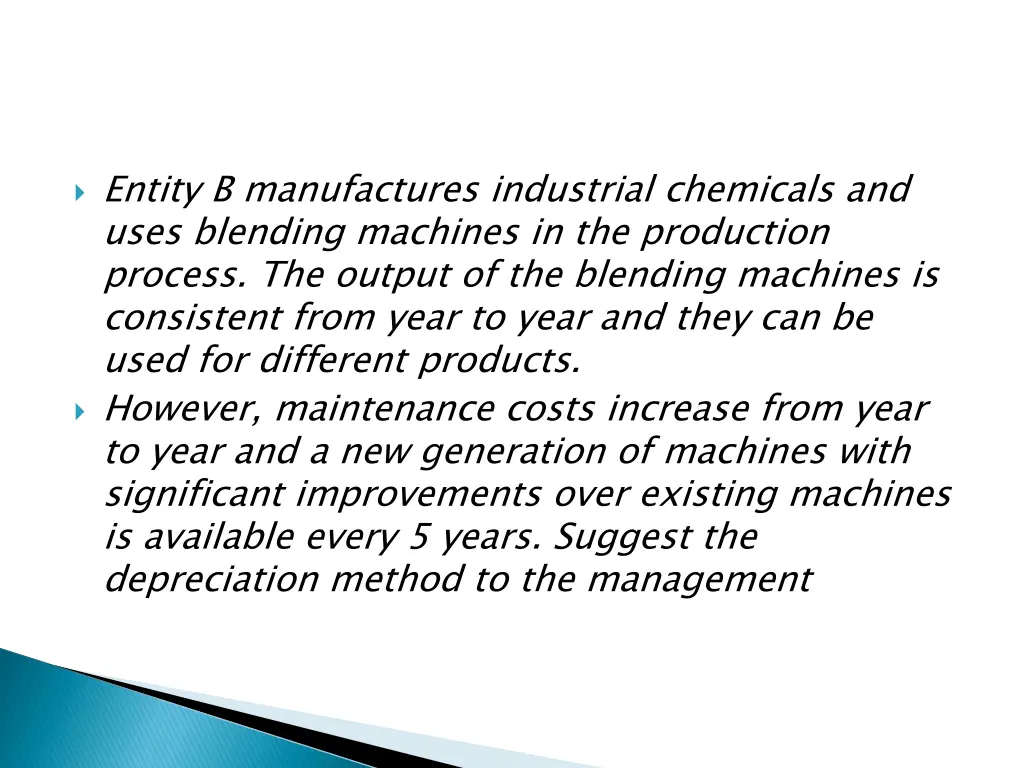 entity b manufactures industrial chemicals