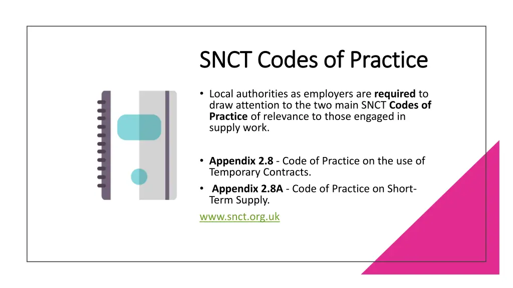 snct codes of practice snct codes of practice