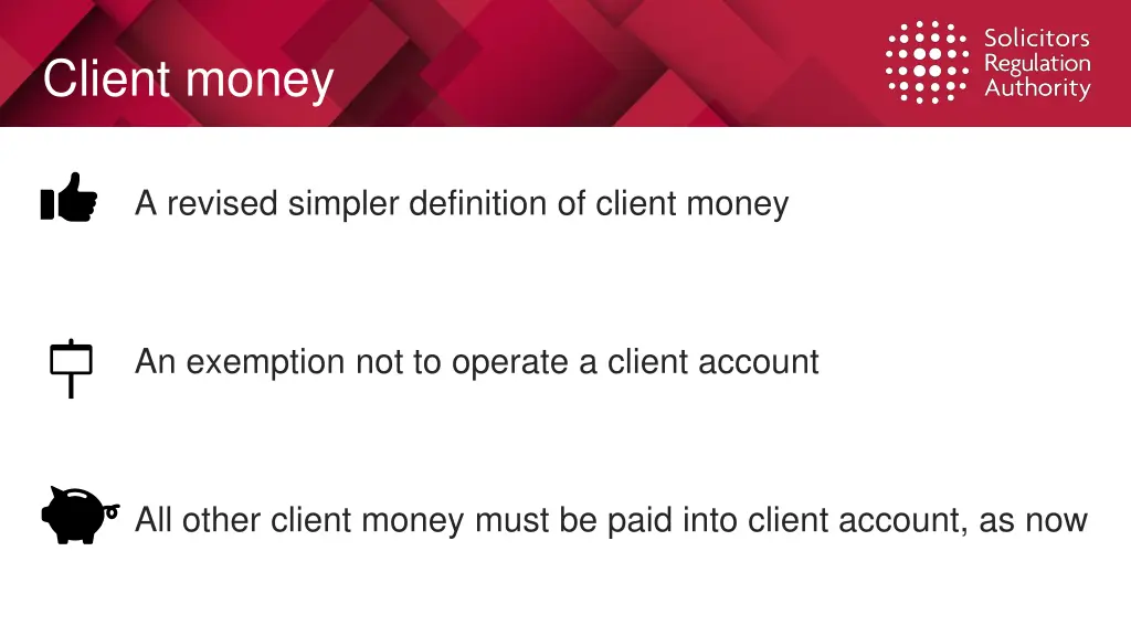 client money