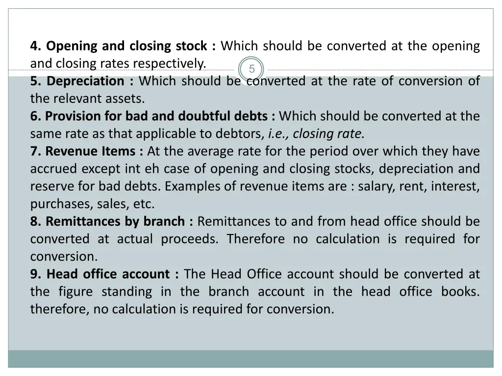 4 opening and closing stock which should