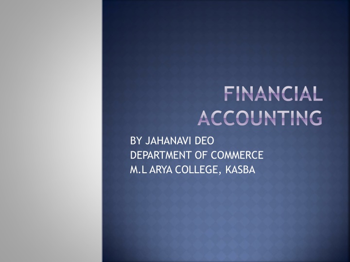 financial accounting