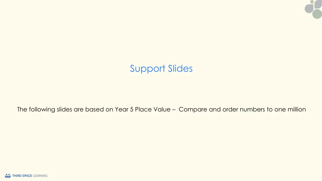 support slides