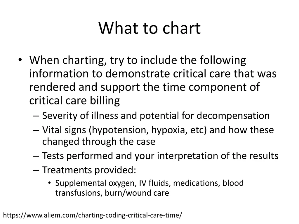 what to chart 2