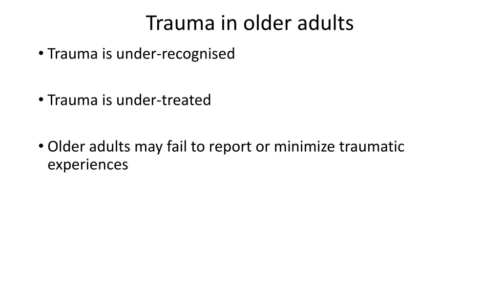 trauma in older adults 1