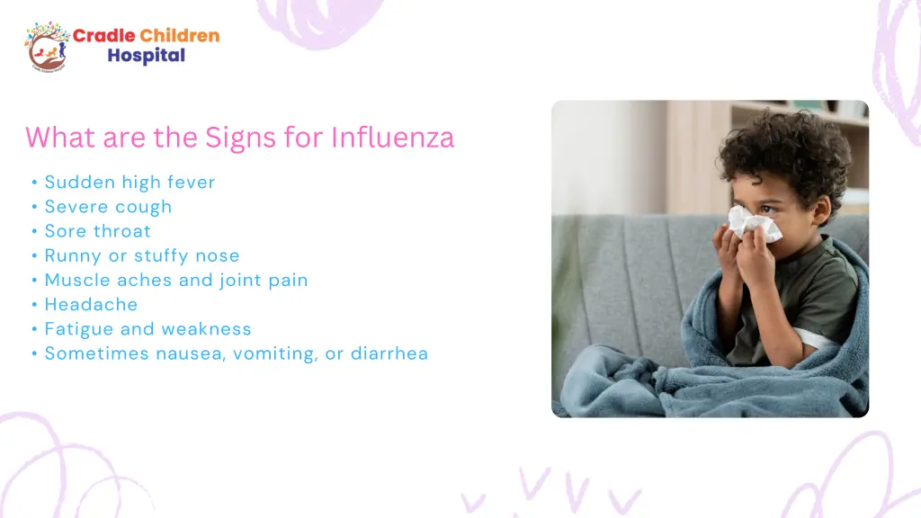 what are the signs for influenza what