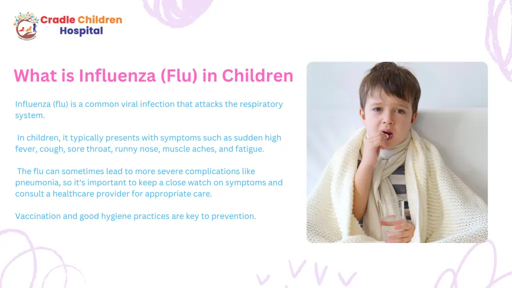 what is influenza flu in children what