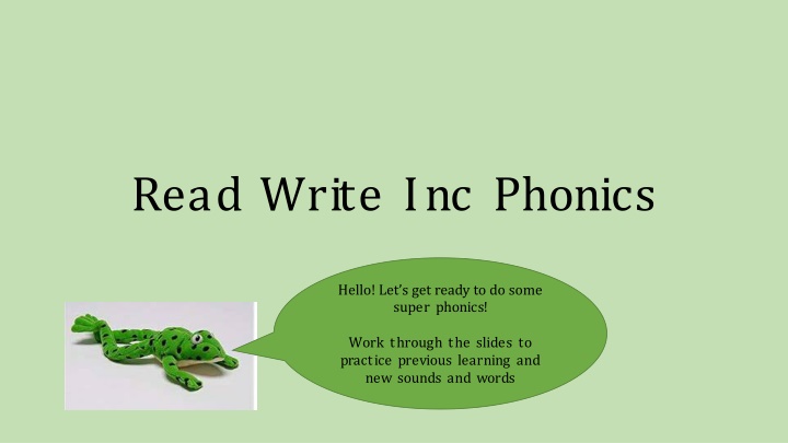 read write inc phonics