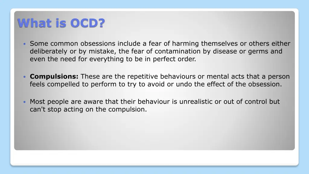 what is ocd 1