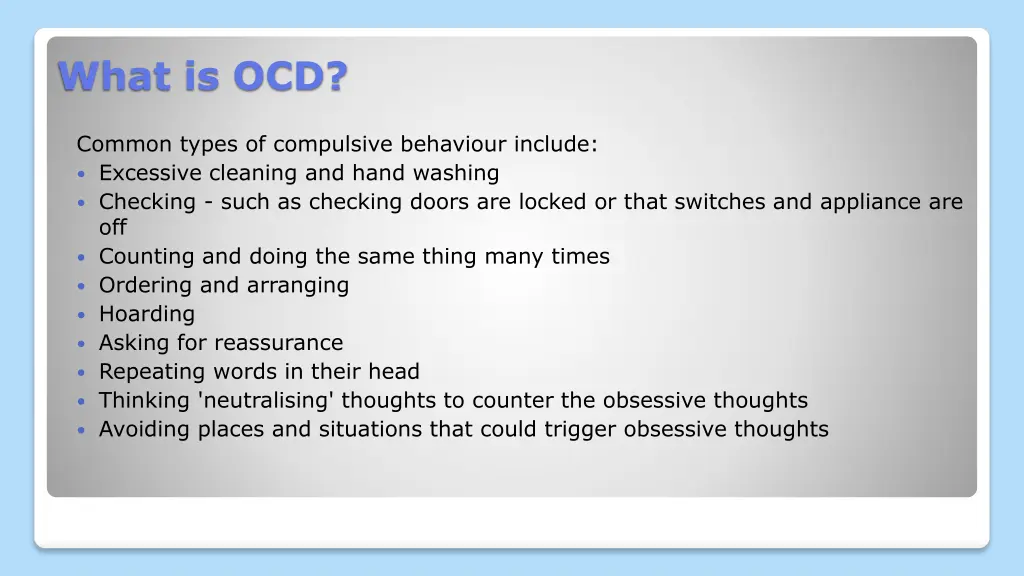 what is ocd 2