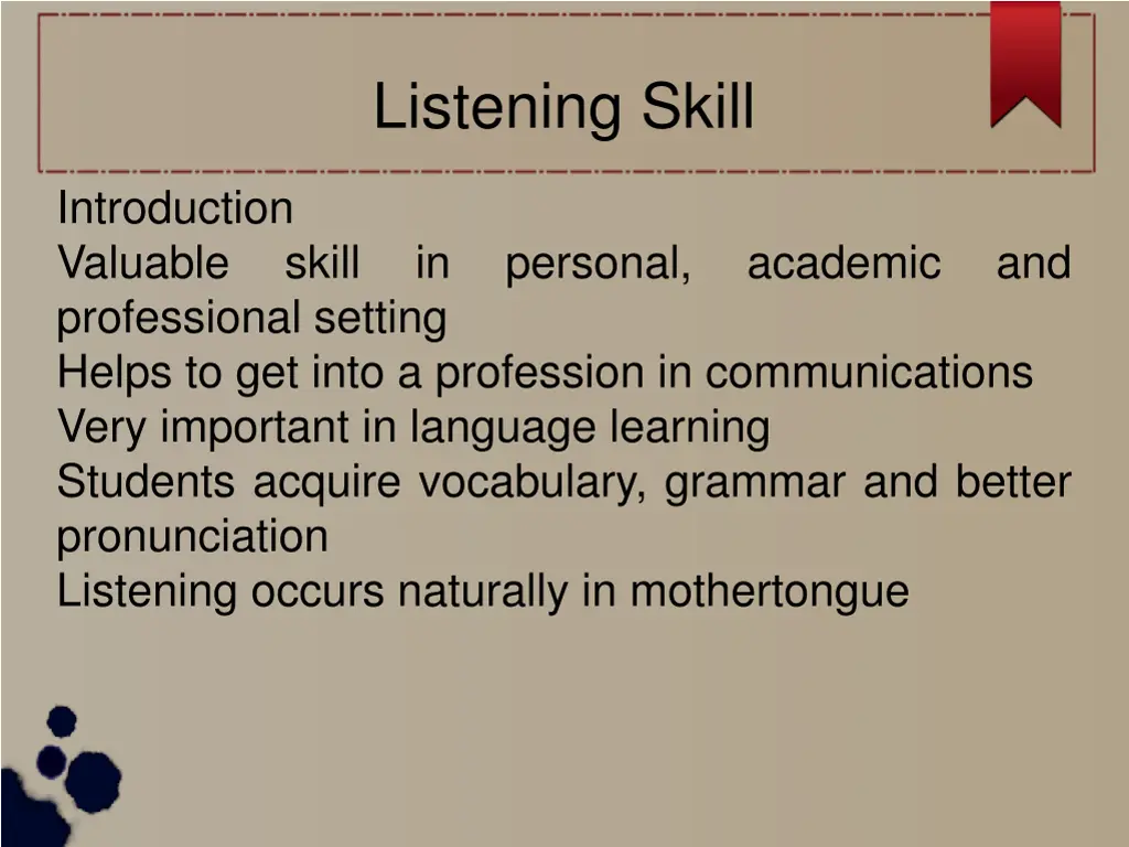 listening skill