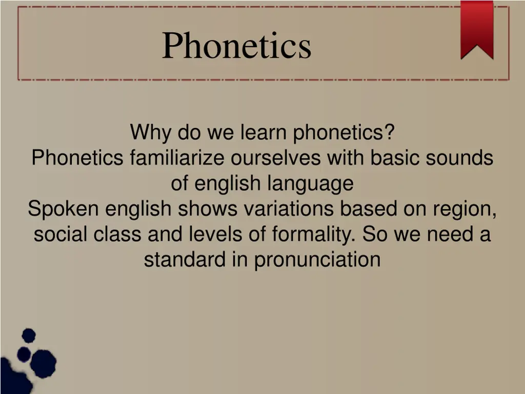 phonetics