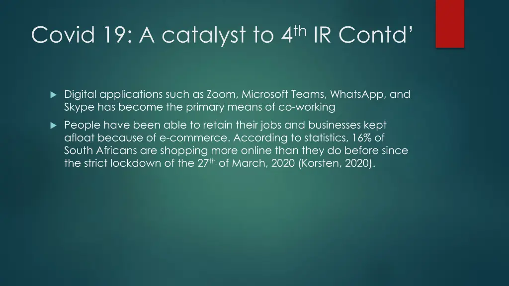 covid 19 a catalyst to 4 th ir contd 2