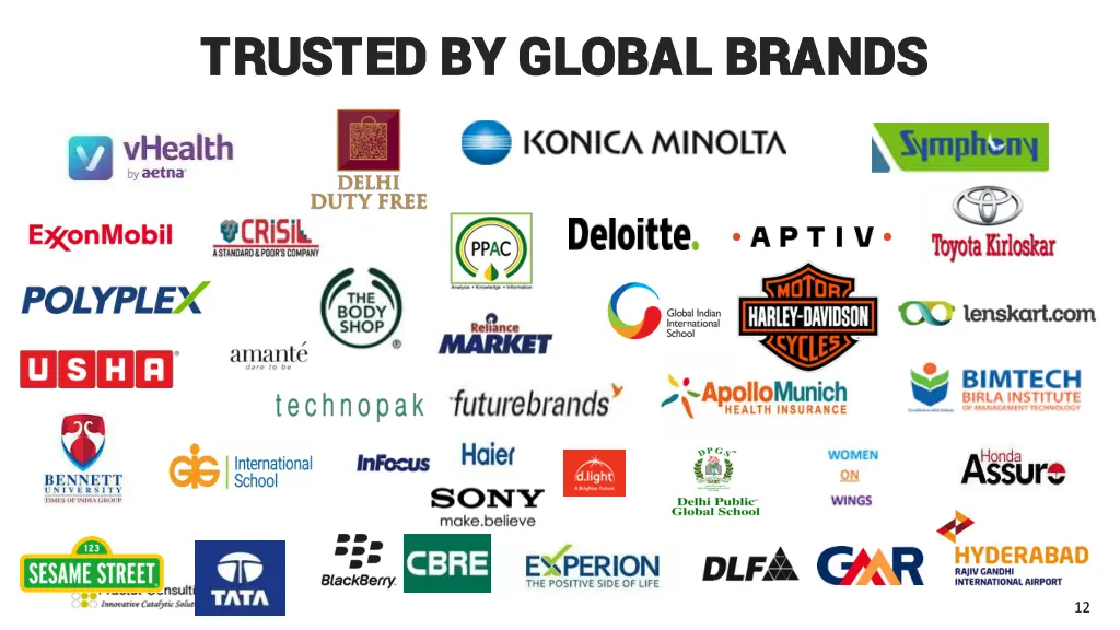 trusted by global brands trusted by global brands