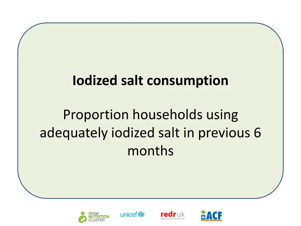 iodized salt consumption